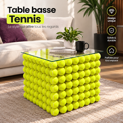 Designer Tennis Ball Coffee Table – Unique Statement Side Table