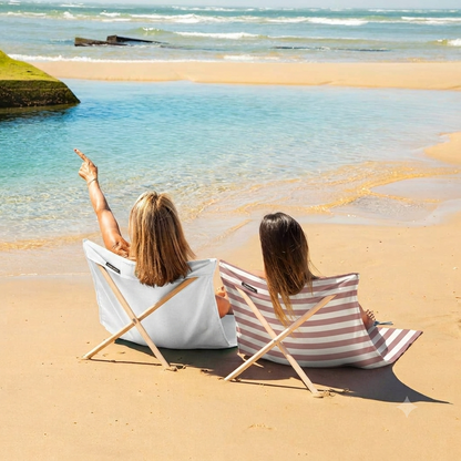 Portable Folding Beach Floor Chair | SABBAR