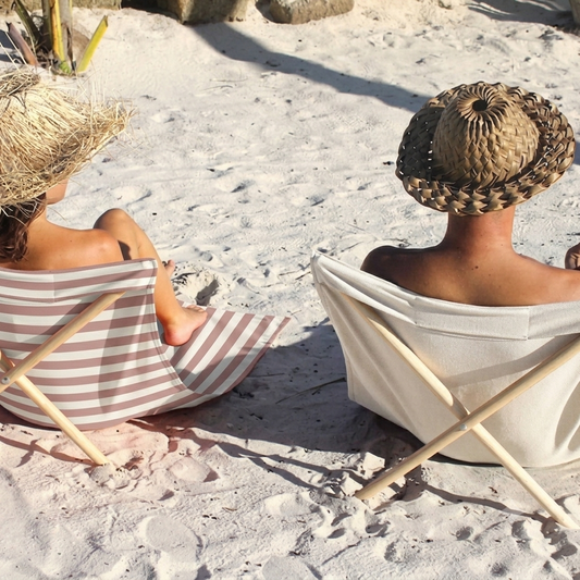 Portable Folding Beach Floor Chair | SABBAR